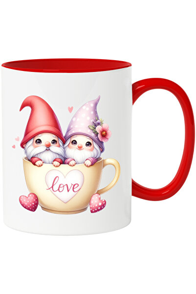 StoryGift Romania Cana cu doi Gnomi intr-o cana, indragostiti de sfantul vale...