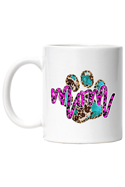 StoryGift Romania Cana cu mesajul "Mom", caine, animal de companie, ilustrati...