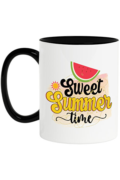 StoryGift Romania Cana cu mesajul "Sweet Summer time", vara, vacanta, relaxar...