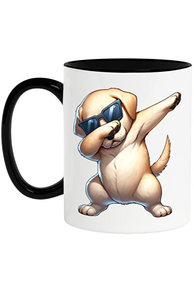 StoryGift Romania Cana cu un catelus cu ochelari de soare | ilustratie | dans...