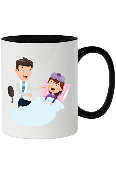 StoryGift Romania Cana Cu Pacient, Doctor, Copil, Pat, Patura, Scaun, Medicam...