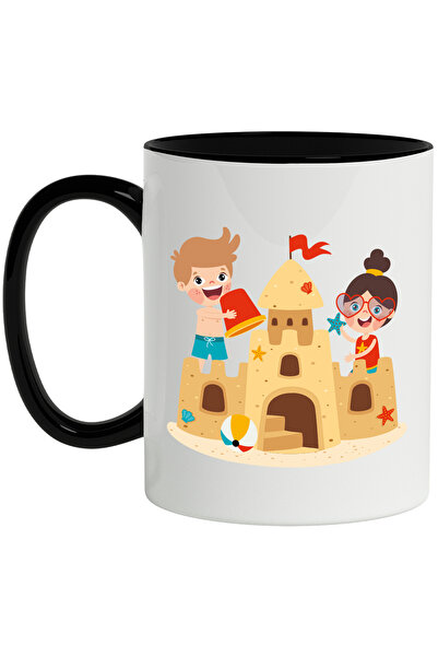 StoryGift Romania Cana Cu Castel De Nisip, Galeata, Minge, Copii, Ochelari, S...