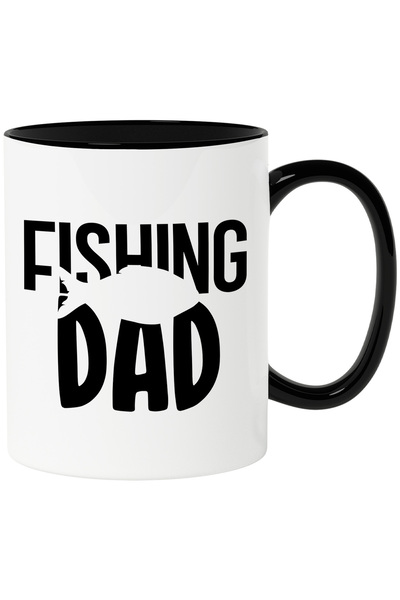 StoryGift Romania Cana cu Mesaj in Engleza Fishing Dad, Tata care Pescuieste,...