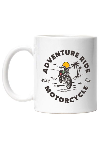 StoryGift Romania Cana Cu Mesaj In Engleza Adventure Ride Motorcycle, Soare, ...