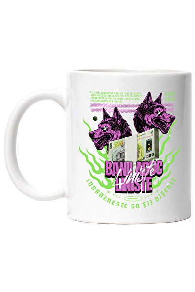 StoryGift Romania Cana Banii Aduc Liniste - Indrazneste sa Fii Diferit, 330ml...