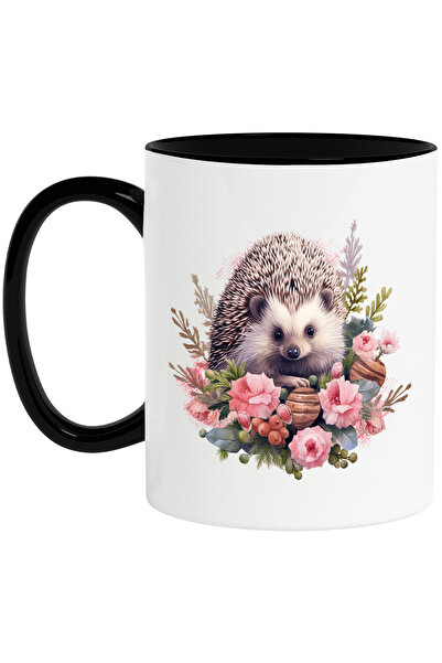 StoryGift Romania Cana cu un arici in natura | ilustratie | curios | floricel...