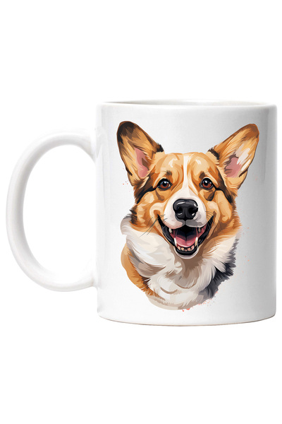 StoryGift Romania Cana cu un catel bucuros, ilustratie, vesel, jucaus, pentru...