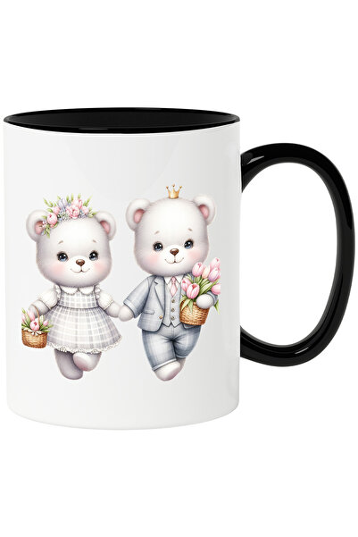 StoryGift Romania Cana cu o ursoaica si un urs care se tin de mana | ilustrat...