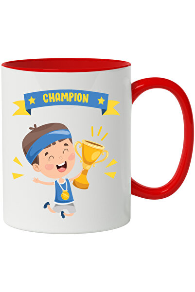 StoryGift Romania Cana Cu Campion, Trofeu, Baiat, Copil, Medalie, Panglica, M...