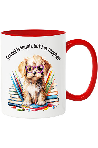 StoryGift Romania Cana cu mesajul "School is tough | but I'm tougher" | scoal...