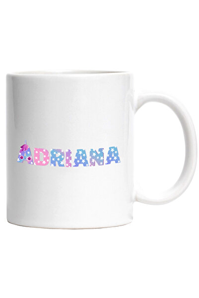 StoryGift Romania Cana Cu Numele Adriana, Unicorn, Printesa, Fairytale, Dragu...