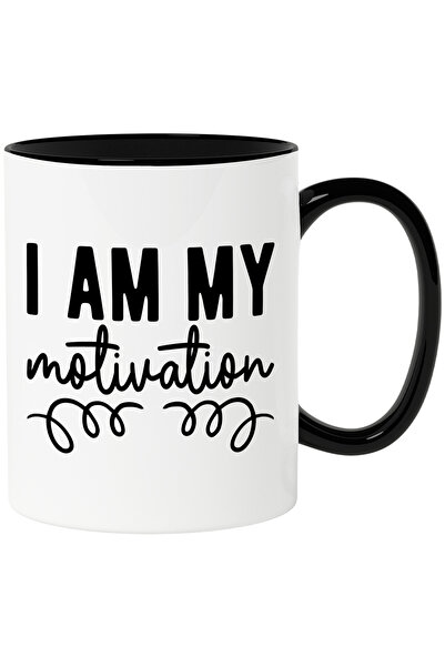 StoryGift Romania Cana cu textul "I am my motivation" - eu sunt motivarea mea...