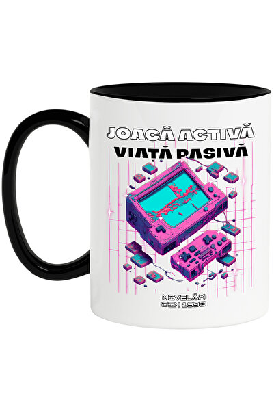 StoryGift Romania Cana Joaca activa, viata pasiva. Nivelam din 1990, 330ml, C...