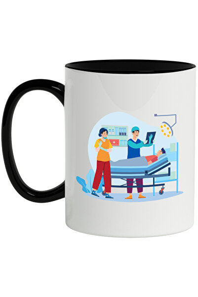 StoryGift Romania Cana Cu Operatie, Doctor, Pacient, Asistenta, Multicolor 33...