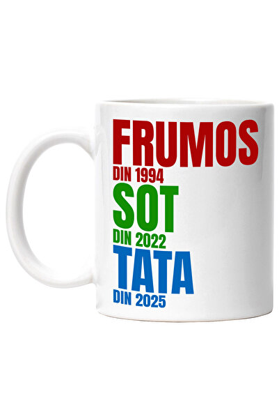 StoryGift Romania Cana cu Familie Dragoste Casatorie Text Frumos Din 1994 Sot...