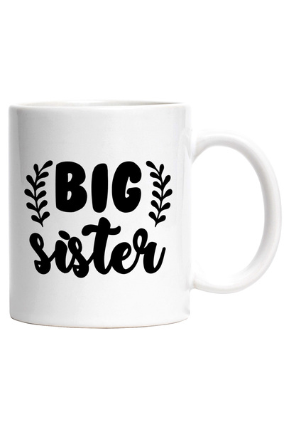 StoryGift Romania Cana cu textul in limba engleza "Big sister" - sora mai mar...