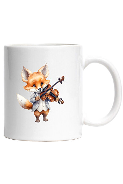 StoryGift Romania Cana cu un vulpoi care canta la vioara | ilustratie | anima...