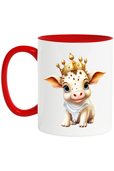 StoryGift Romania Cana cu un vitel cu o coroana regala | importanta | ilustra...