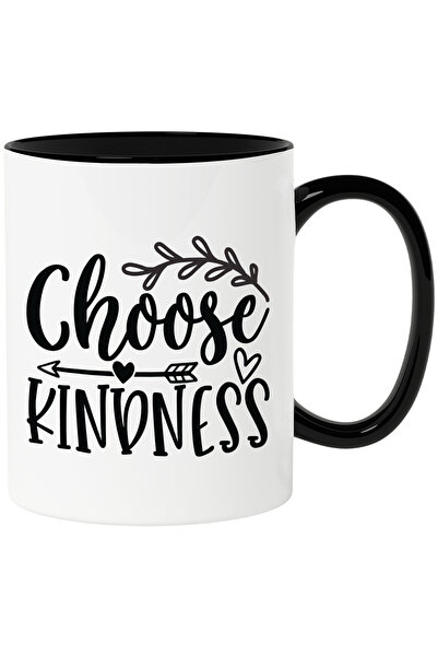 StoryGift Romania Κούπα με καρδιές και το μήνυμα "Choose kindness" στα Αγγλικ...