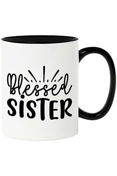 StoryGift Romania Cana cu textul in limba engleza "Blessed sister" - sora bin...