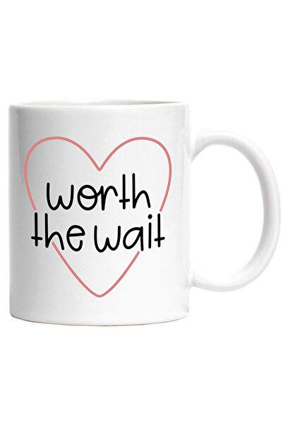 StoryGift Romania Cana Cu Worth The Wait Text in Engleza, Valentine's day, Dr...