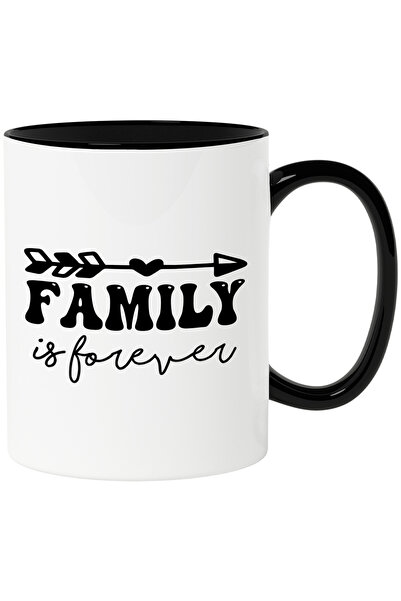 StoryGift Romania Cana cu inimioara si mesajul "Family is forever" - familia ...