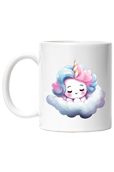 StoryGift Romania Cana cu un unicorn care doarme | ilustratie | norisor | ora...