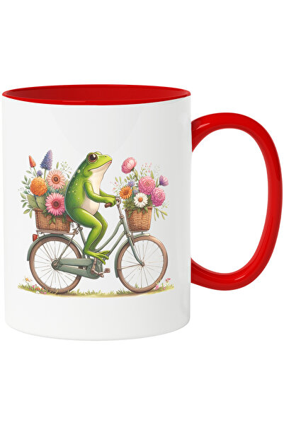 StoryGift Romania Cana cu o broasca | ilustratie | merge cu bicicleta | plimb...