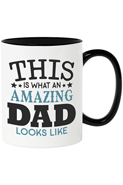 StoryGift Romania Cana Cu Text Asa Arata un Tata Uimitor, Familie,,Ceramica, ...