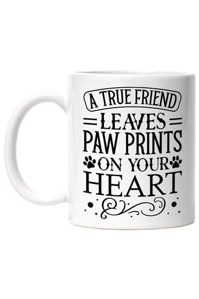 StoryGift Romania Cana cu mesaj din care reiese ca un prieten adevarat lasa u...