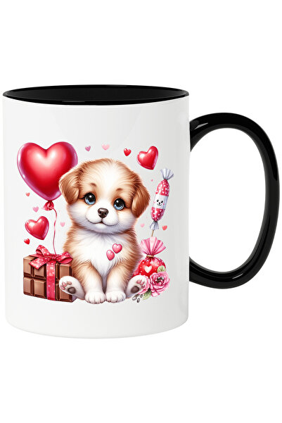 StoryGift Romania Cana cu un catelus vesel | ilustratie | cadou | ciocolata |...