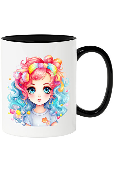 StoryGift Romania Cana cu o fata timida | ilustratie | ochi mari | abstract |...