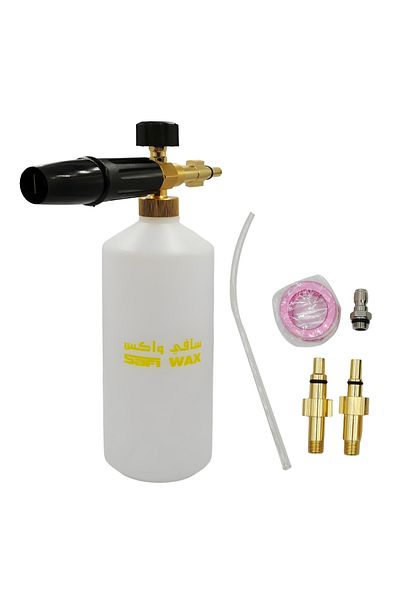 SAFI WAX Foam Sprayer 1000ml High-Pressure Car Cleaning Foam Applicator, Adjustable Nozzle, SFW-25674