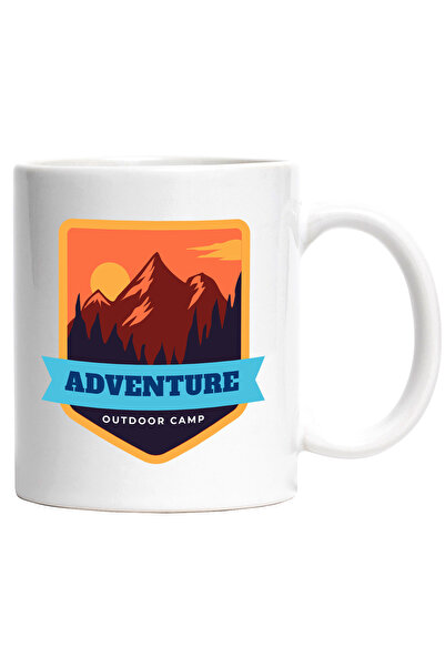 StoryGift Romania Cana Cu Mesaj In Engleza Adventure Outdoor Camp, Munte, Apu...