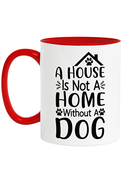StoryGift Romania Cana cu mesajul "A house is not a home without a dog" - o c...