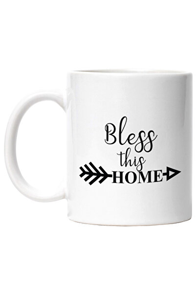 StoryGift Romania Mug with the message in English "Bless this home" - bless t...