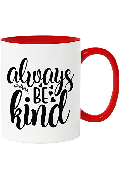 StoryGift Romania Cana cu inimioare si textul "Always be kind" - fii mereu bu...