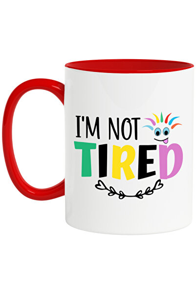 StoryGift Romania Mug with the message "I'm not tired" - I'm not tired energy...