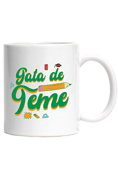 StoryGift Romania Cana cu Rechizite Scoala Creion Text In Limba Romana Gata D...
