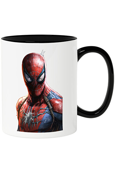 StoryGift Romania Cana cu Portret Supererou Realist, Spiderman, Custom de Spi...