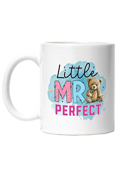 StoryGift Romania Cana cu mesajul "Little Mr. Perfect", ilustratie, pentru co...