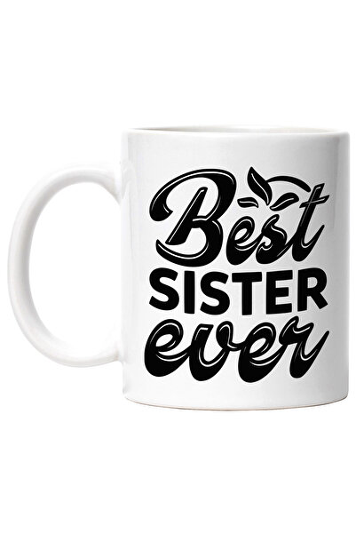 StoryGift Romania Cana cu textul in engleza "Best sister ever" - cea mai buna...