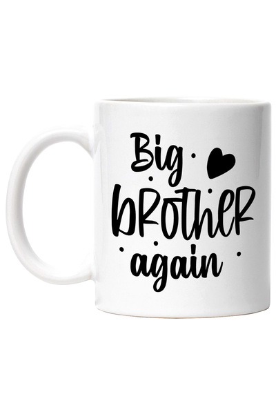 StoryGift Romania Cana cu inimioara si textul in engleza "Big brother again" ...