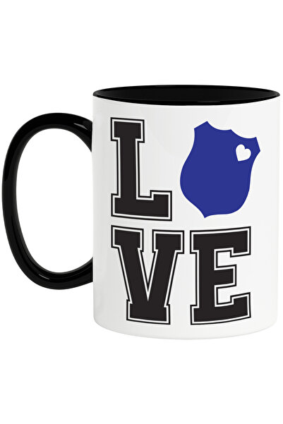 StoryGift Romania Cana pentru politia care isi face treaba cu simbol albastru...