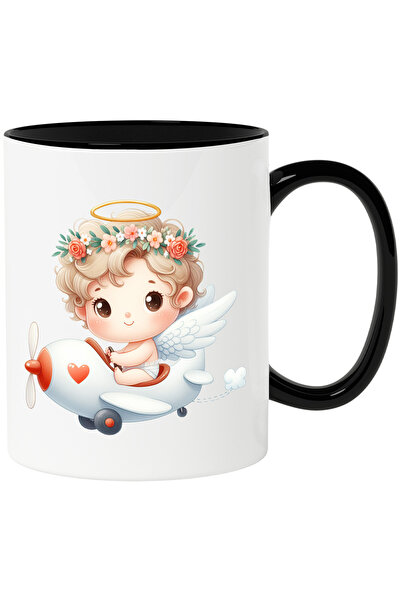 StoryGift Romania Cana cu un bebelus care se plimba cu avionul | ilustratie |...