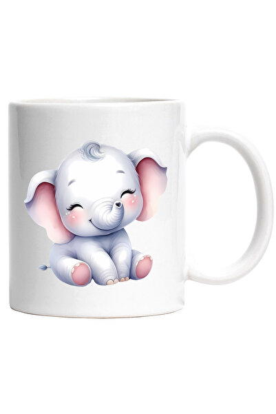 StoryGift Romania Cana cu o femela elefant | ilustratie | micuta | fericire |...