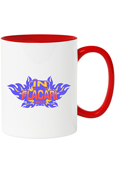 StoryGift Romania Cana Iubitorii de adrenalina masini în flăcări, 330ml, Cera...