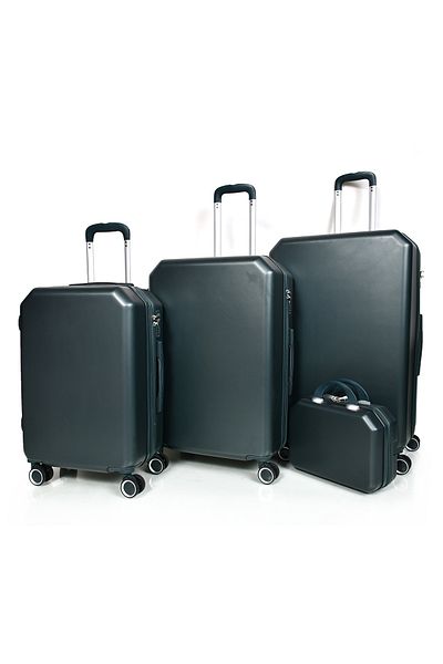 MORANO Murano 5-Piece Luggage Set with Expandable Zipper and Spinner Wheels, 30/26/22/18/12 Inch