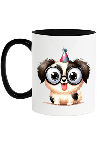StoryGift Romania Cana cu un catel nebunatic | ilustratie | privire ciudata |...