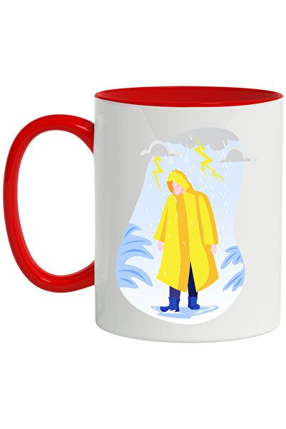 StoryGift Romania Cana Cu Furtuna, Pelerina De Ploaie, Cizme, Multicolor 330 ...